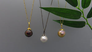 Edison freshwater pearl pendants