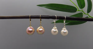 Edison freshwater pearl earrings