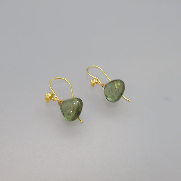 Moss Aquamarine Earrings