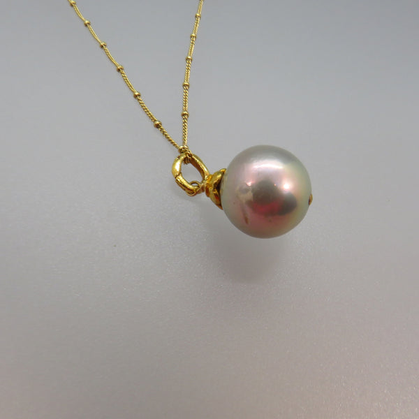 Gray Pearl Pendant